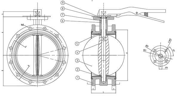 D041X-10-16Q-50-200-ਬਟਰਫਲਾਈ-ਵਾਲਵ