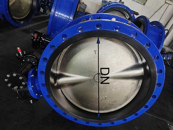 DN of butterfly valve