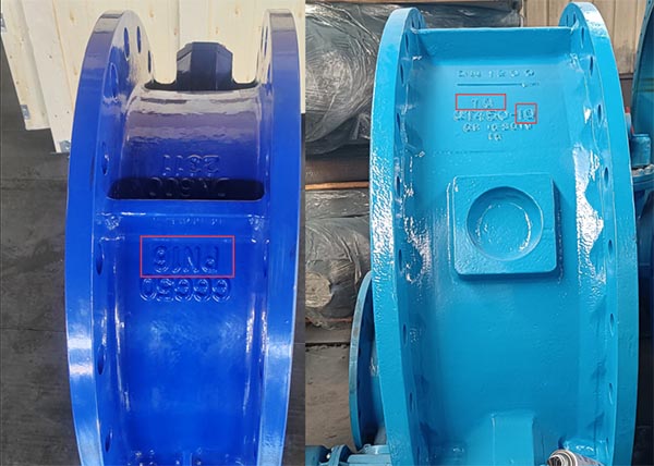 PN10 PN16 butterfly valve