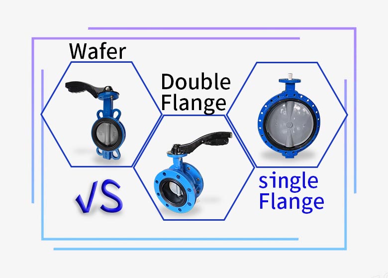 Valve Butterfly Wafer Vs Valve Lolo Flanged Double-1