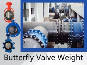 butterfly valve weight