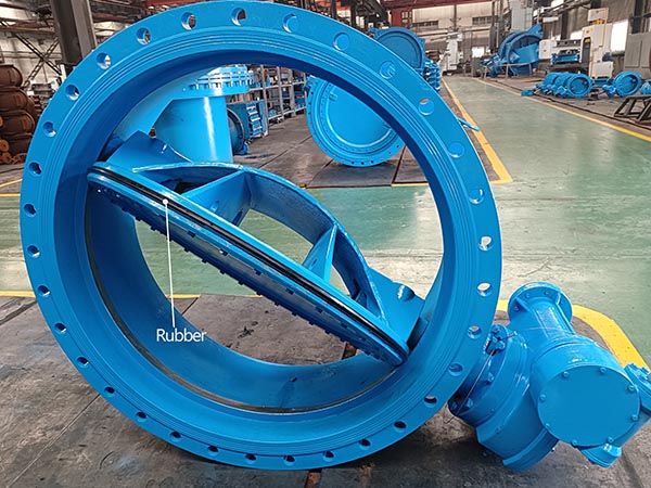 double offset butterfly valve seat