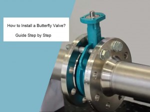 pag-instalar sa wafer butterfly valve