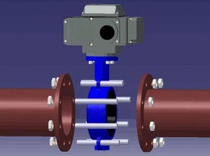 butterfly valve installation